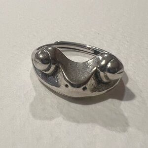 Sterling Silver Frog Ring
